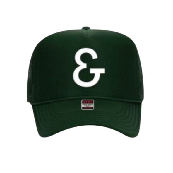 ERIN & CO Trucker Hat - Dark Green