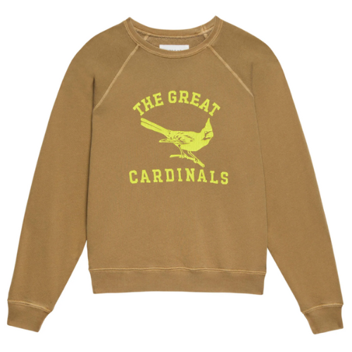 The Shrunken Sweatshirt - Cardinal Graphic