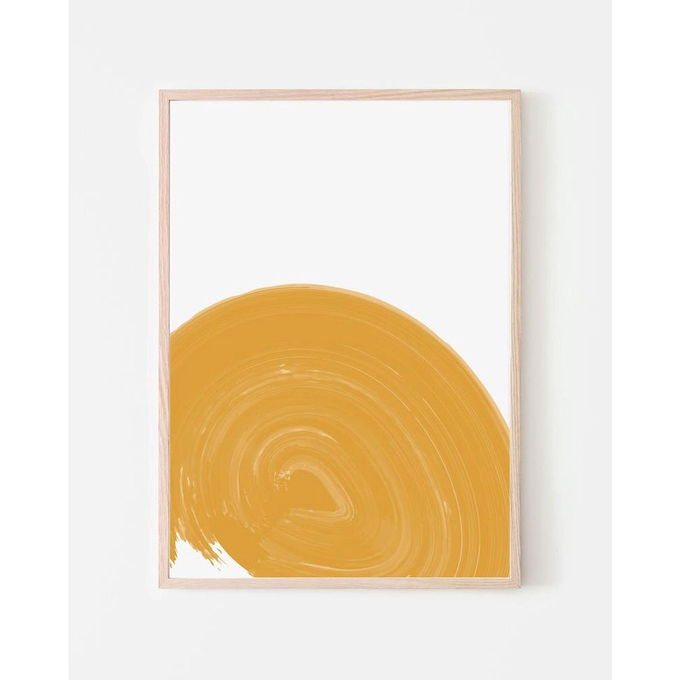 Big Wave Print - Yellow