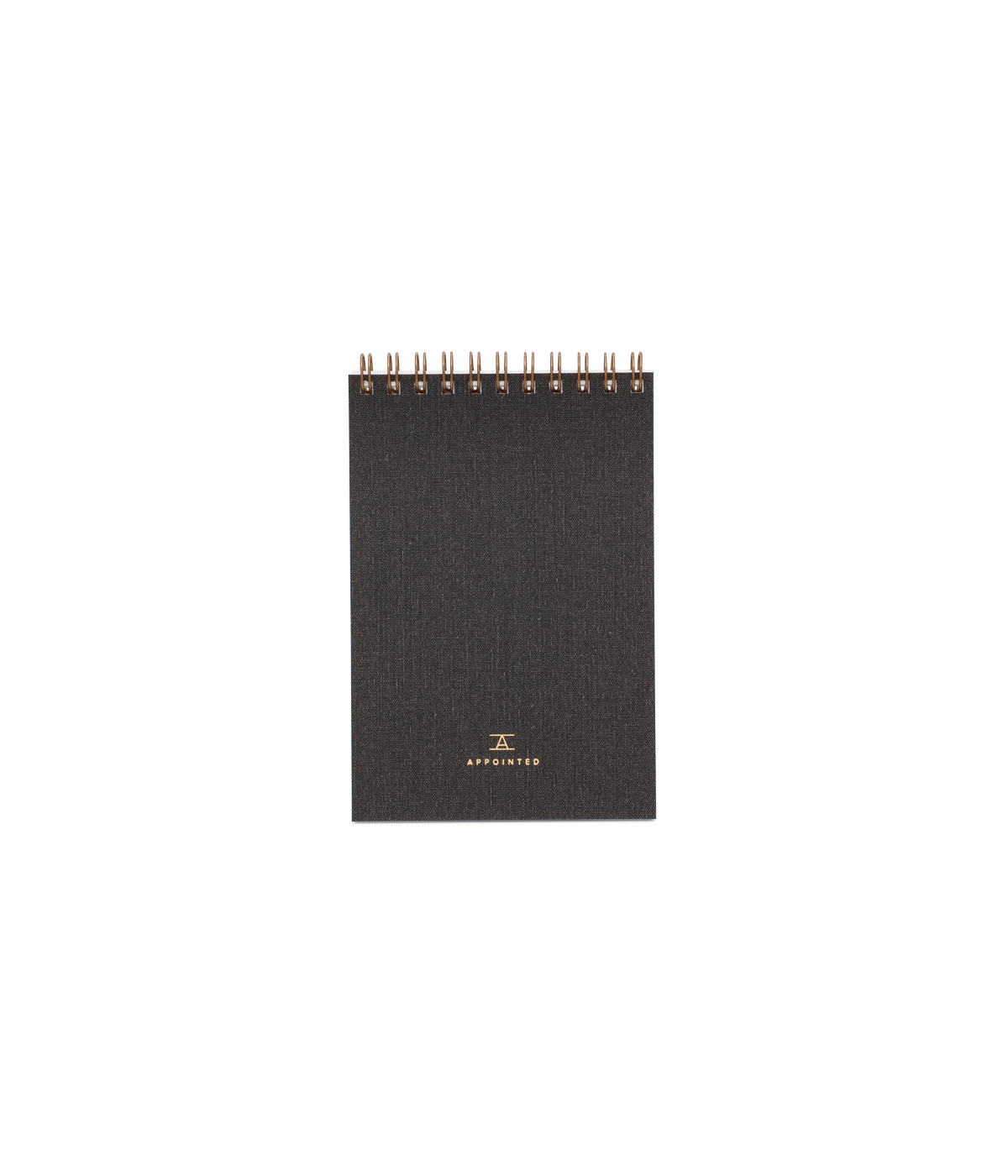 Appointed Pocket Notepad in Charcoal Grey