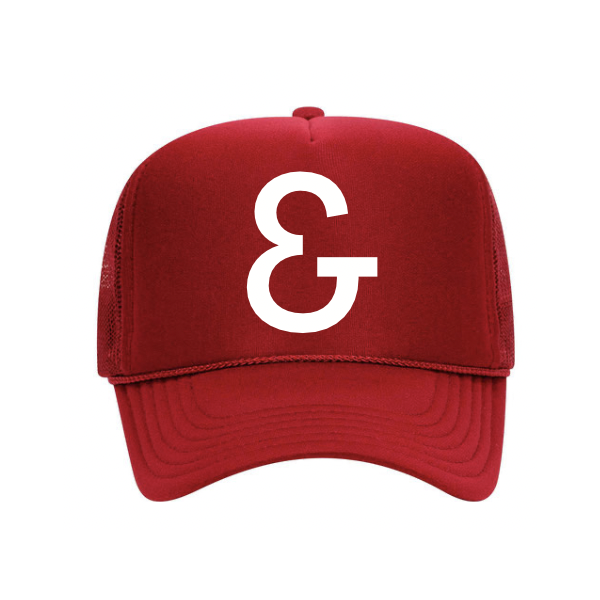 ERIN & CO Kids Trucker Hat - Red
