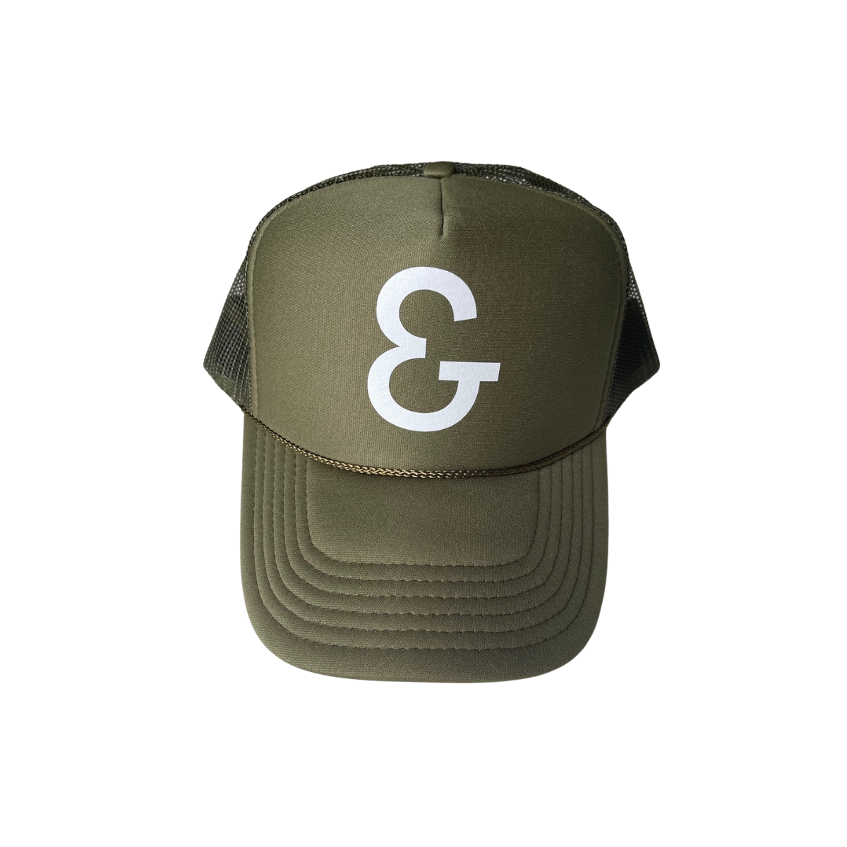 ERIN & CO Trucker Hat - Army Green