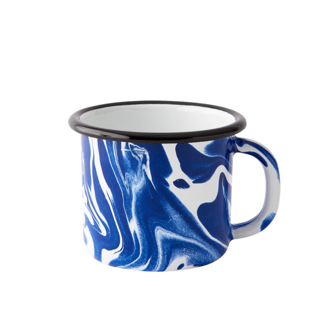 Swirl Mug - Blue
