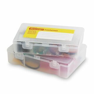 Set of 4 Storage Containers - Clear