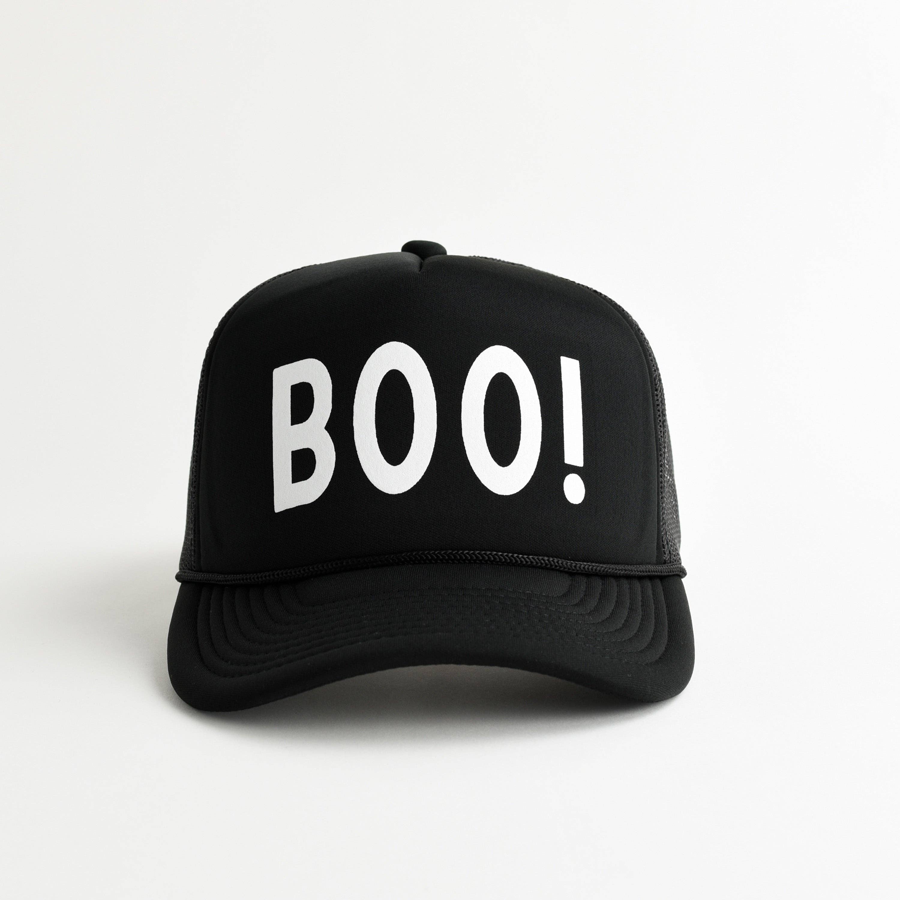 Boo! Halloween Trucker Hat