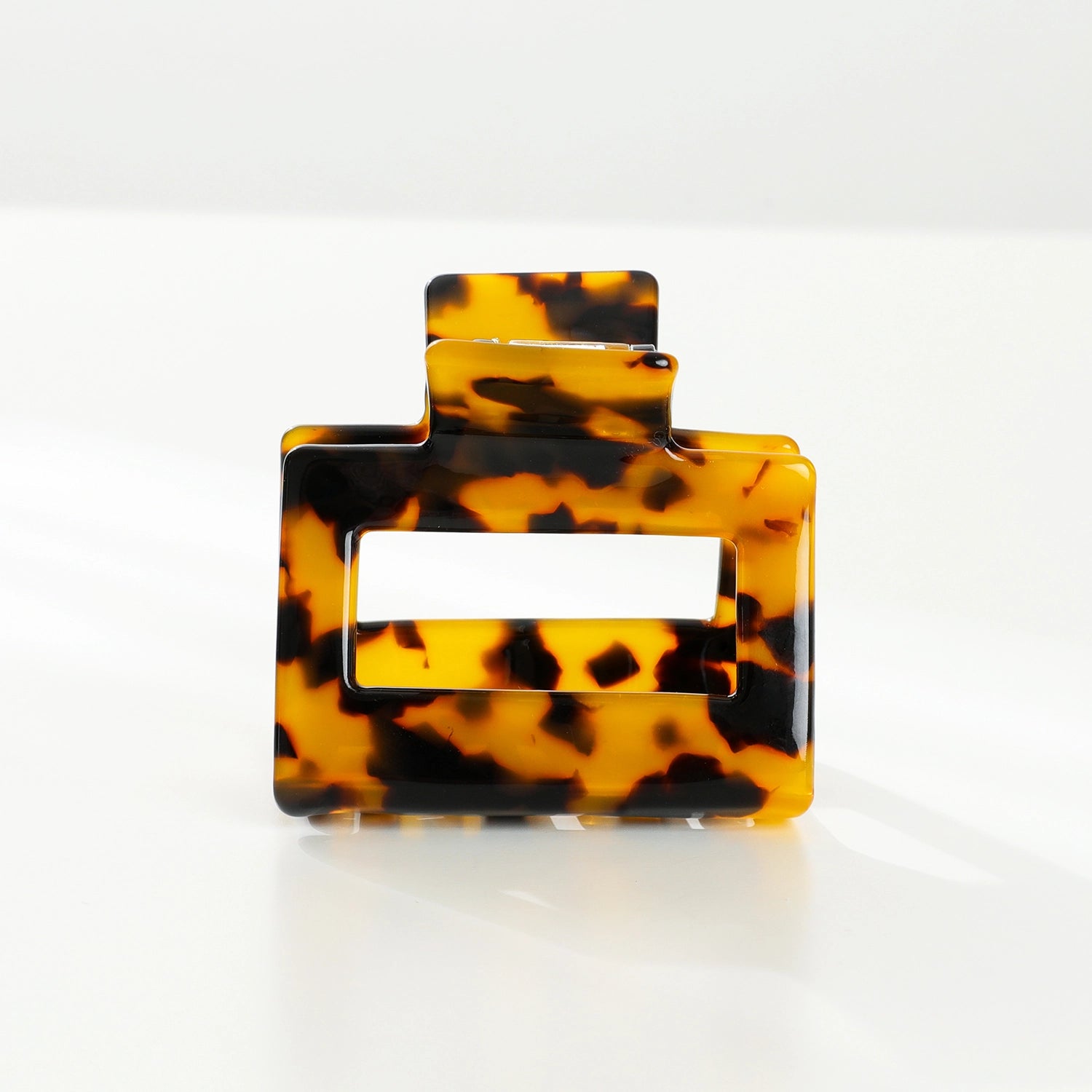 Classic Square Claw Clip - Tortoise