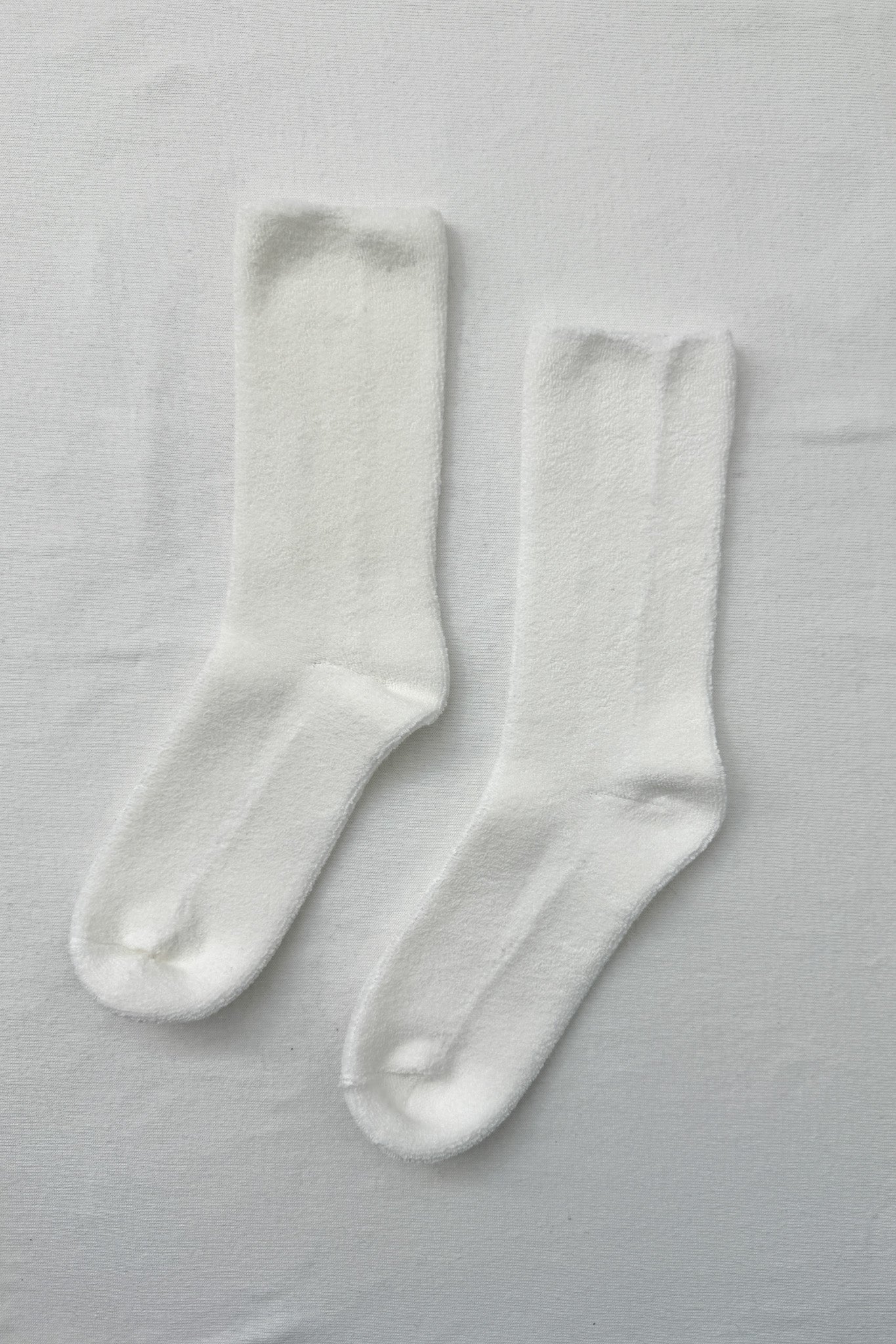 Extended Cloud Socks - White