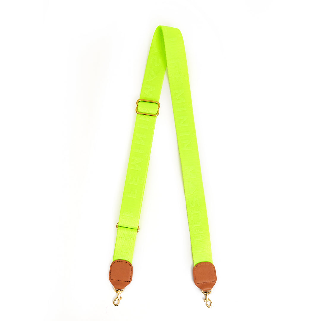 Adjustable Crossbody Strap - Neon Yellow Masculin Féminin