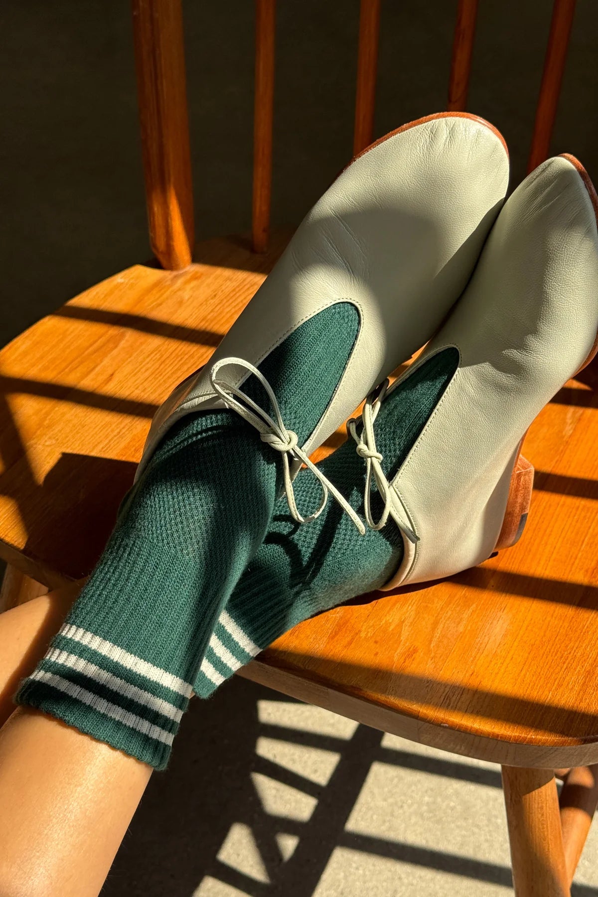 Girlfriend Socks - Hunter Green