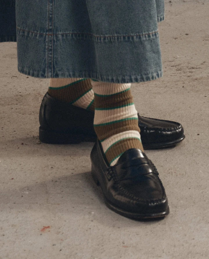 The Collegiate Sock - Green