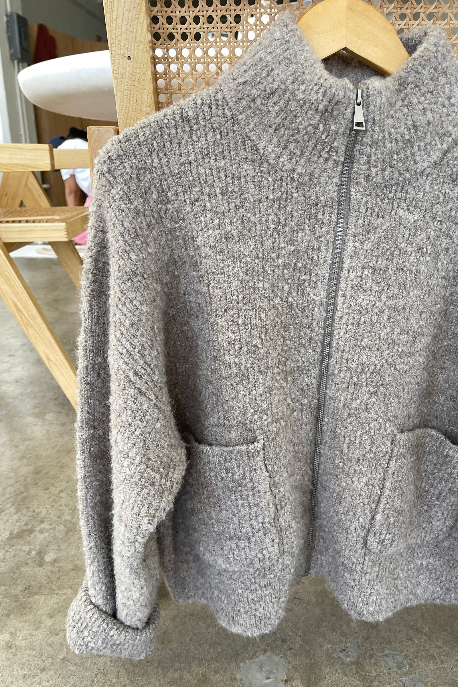 Louie Jacket - Heather Gray