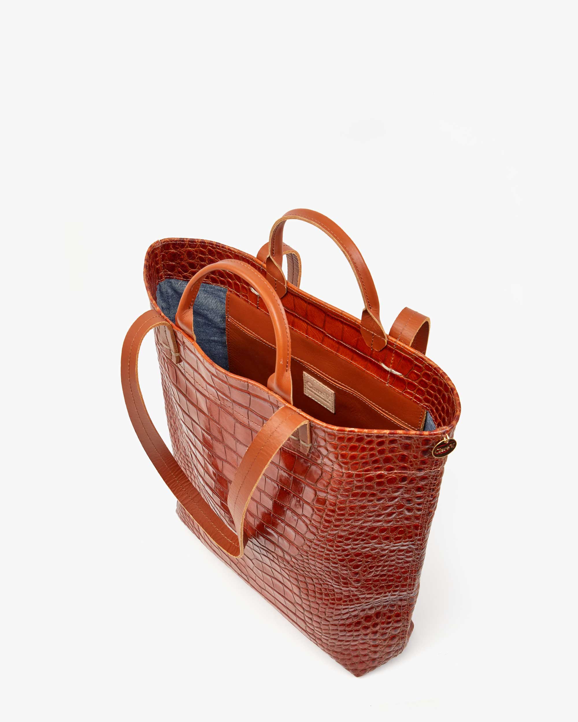 Micheline Tote - Cuoio Autumn Croco