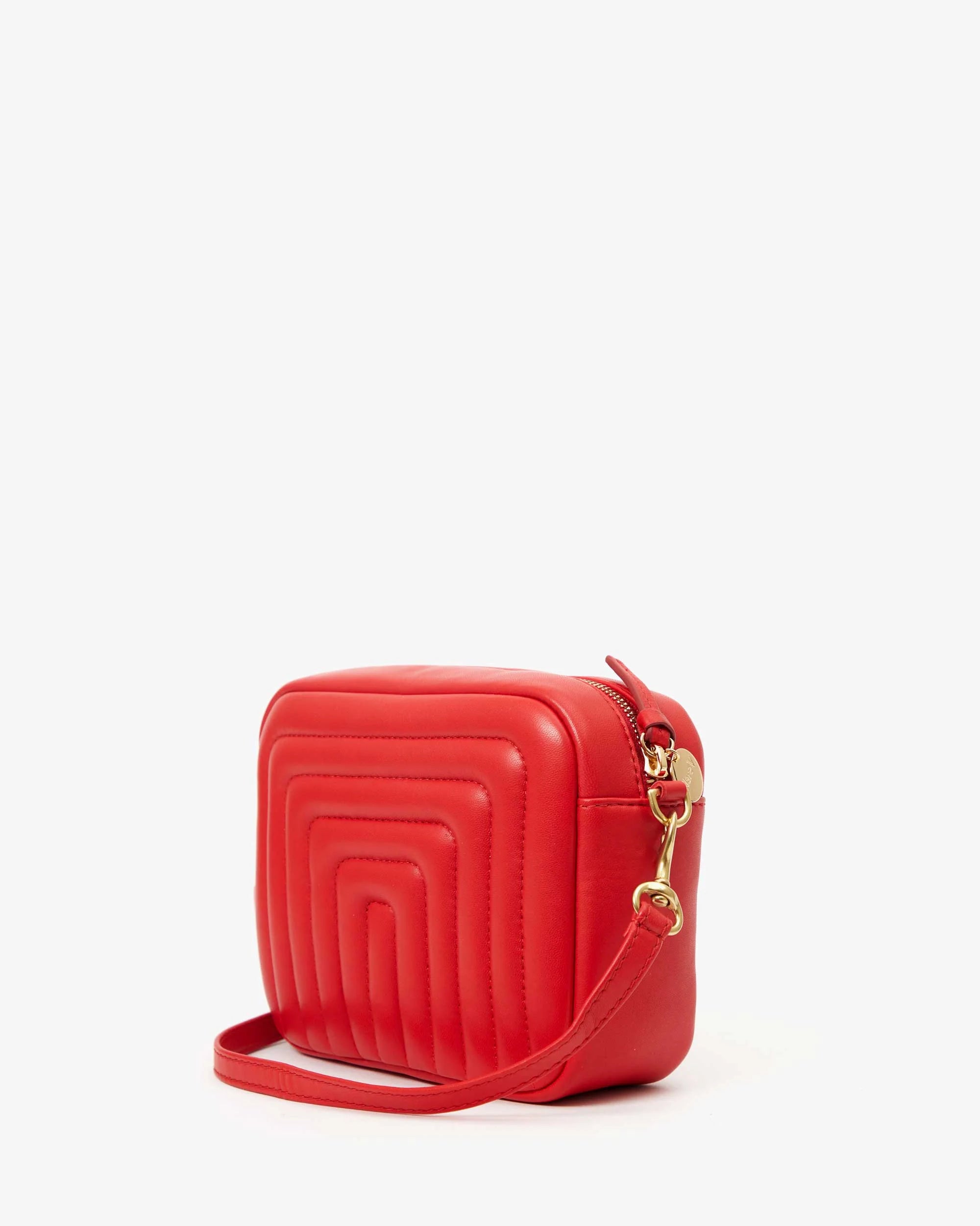 Clare V. Midi Sac - Rouge Channel Quilted