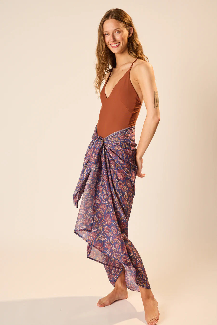 ***PRE ORDER*** Sarong/Scarf - Artichoke Mariner