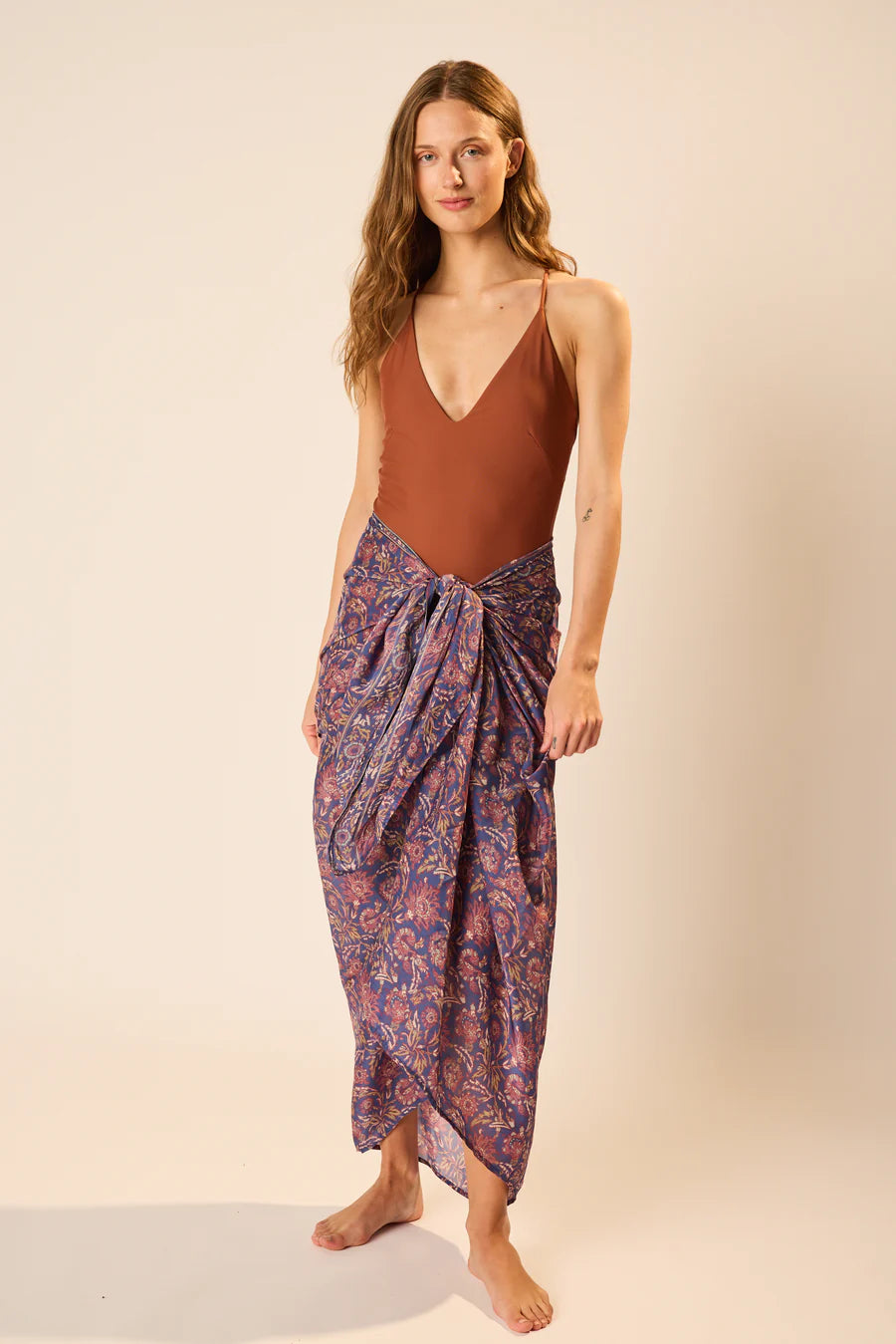 ***PRE ORDER*** Sarong/Scarf - Artichoke Mariner