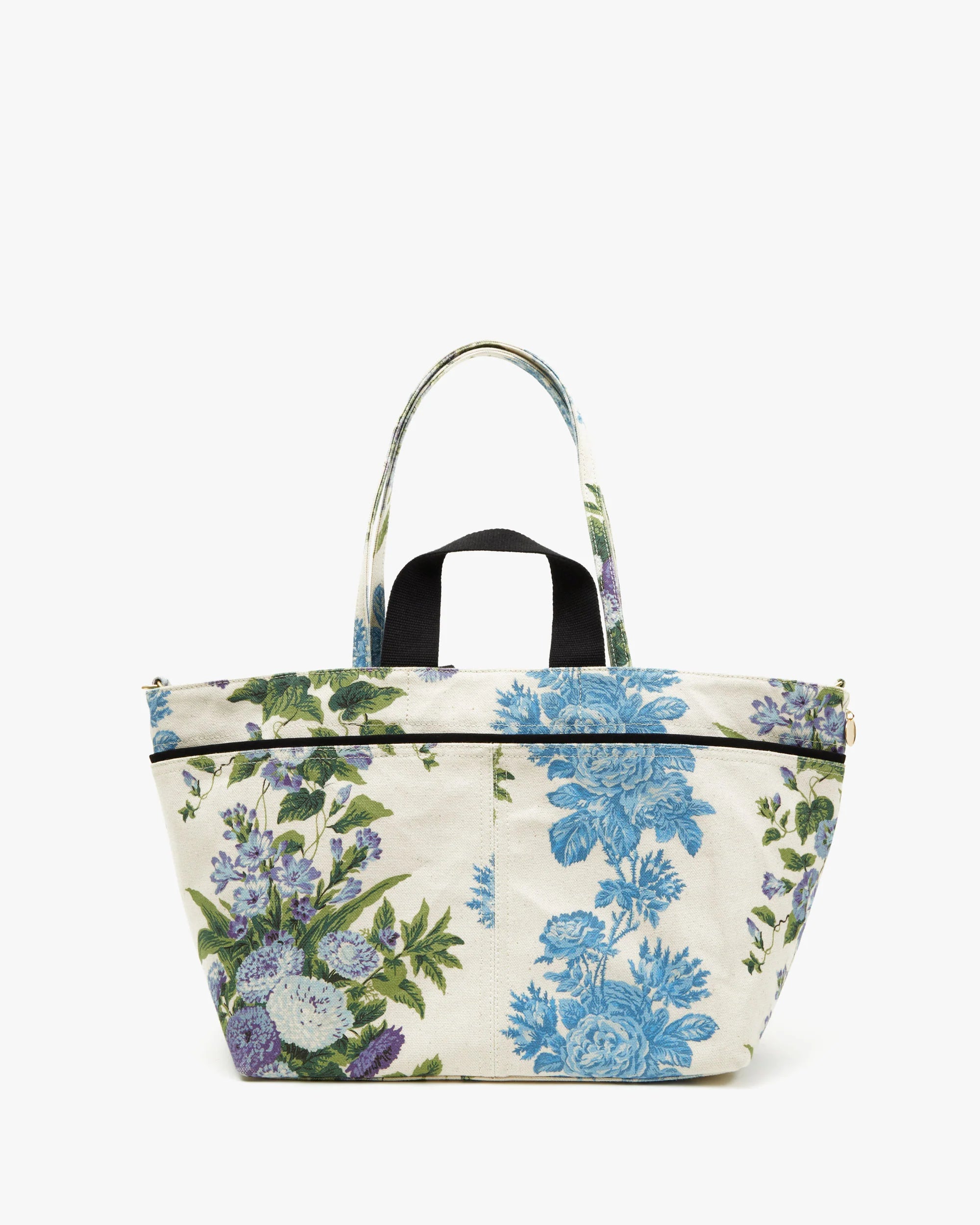 Poche Bateau - Blue Floral Stripe