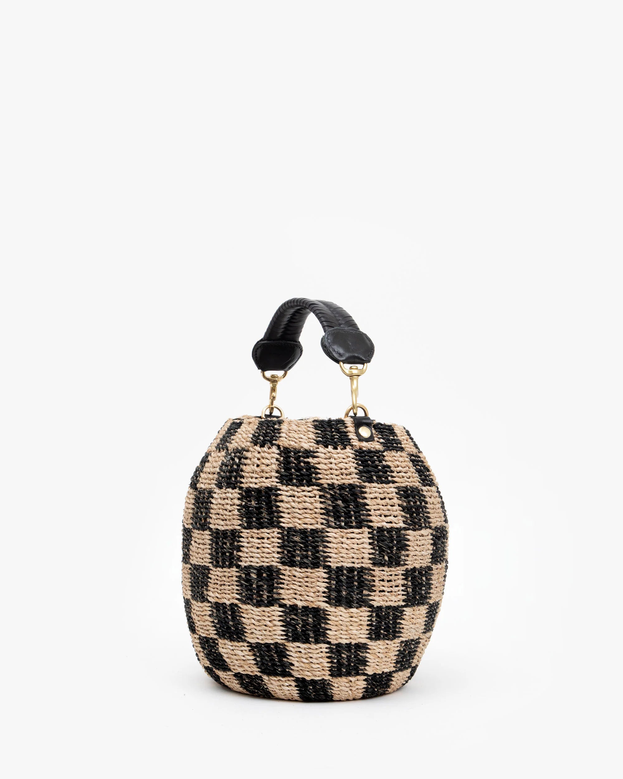 Pot De Miel - Black + Natural Checker