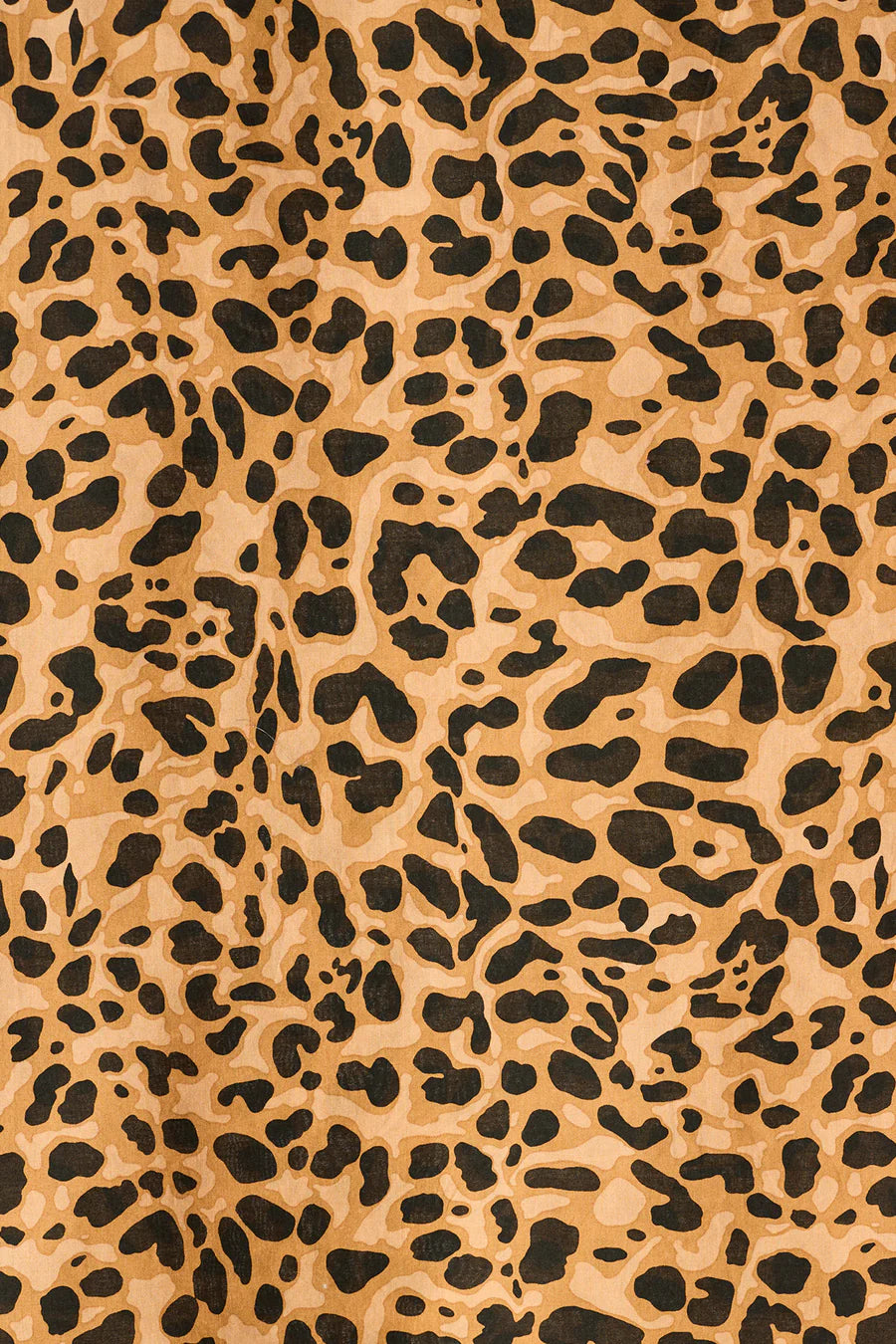 Isobel Dress -  Leopard Cotton