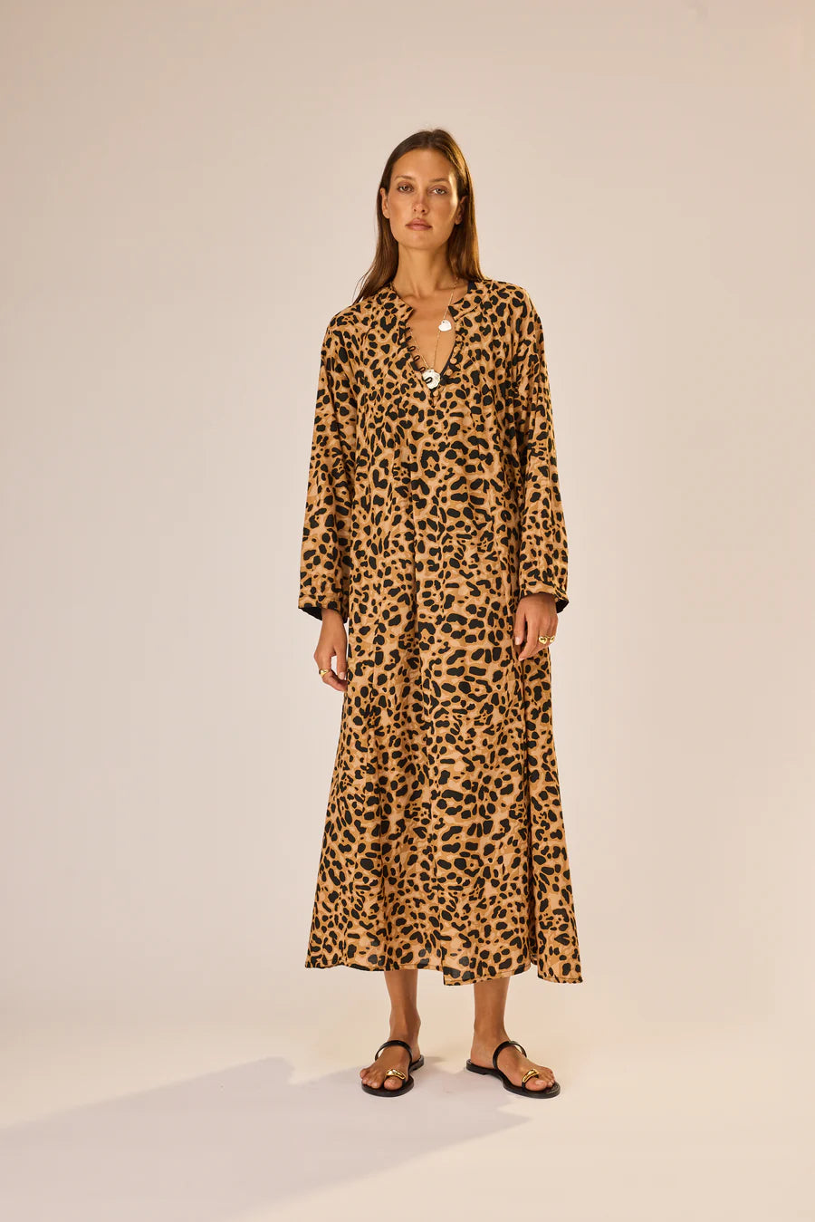 Fiore Maxi - Leopard Cotton