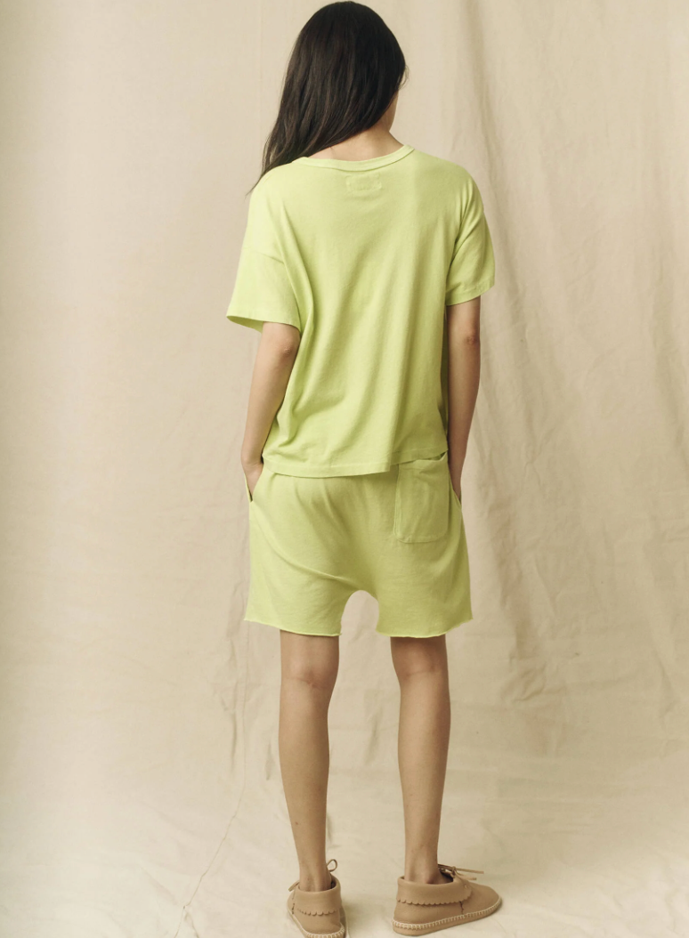 The Pocket Tee  - Lime Zest