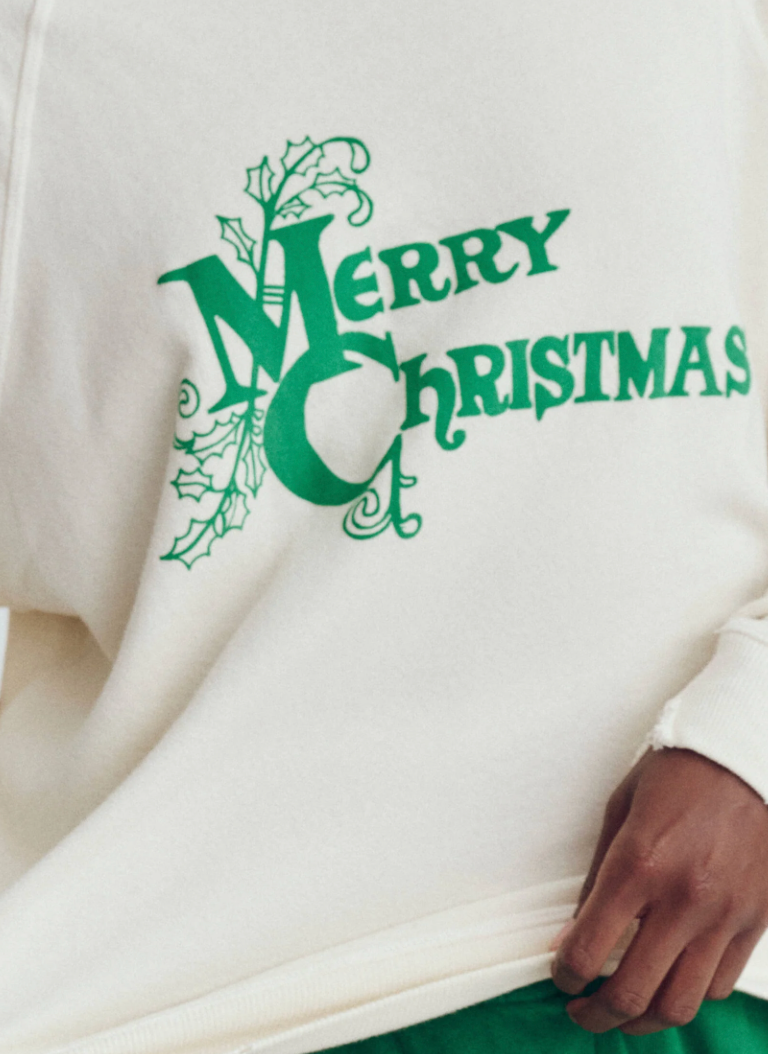 The College Sweatshirt - Merry Christmas Graphic