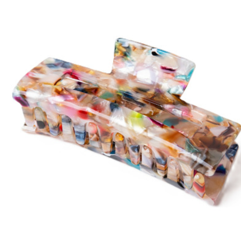 Large Confetti Claw Clip