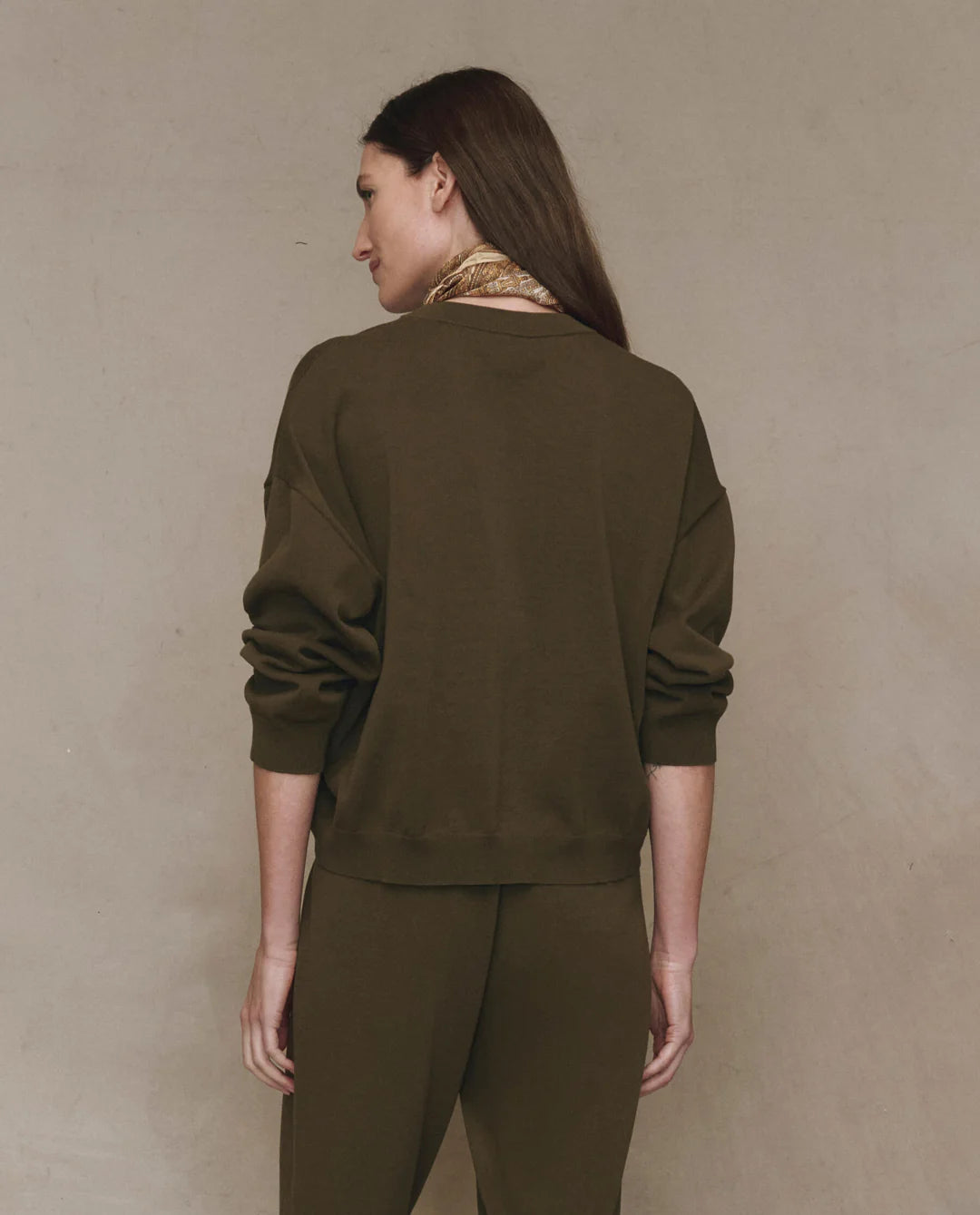 The Henley Sweater - Army