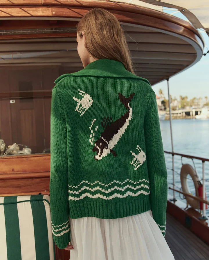 ***PRE ORDER*** The Bass Cardigan - Grove