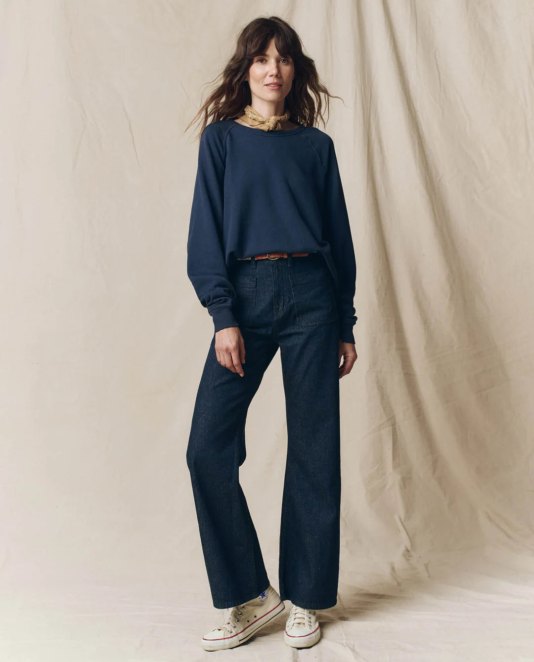 The College Sweatshirt - True Navy