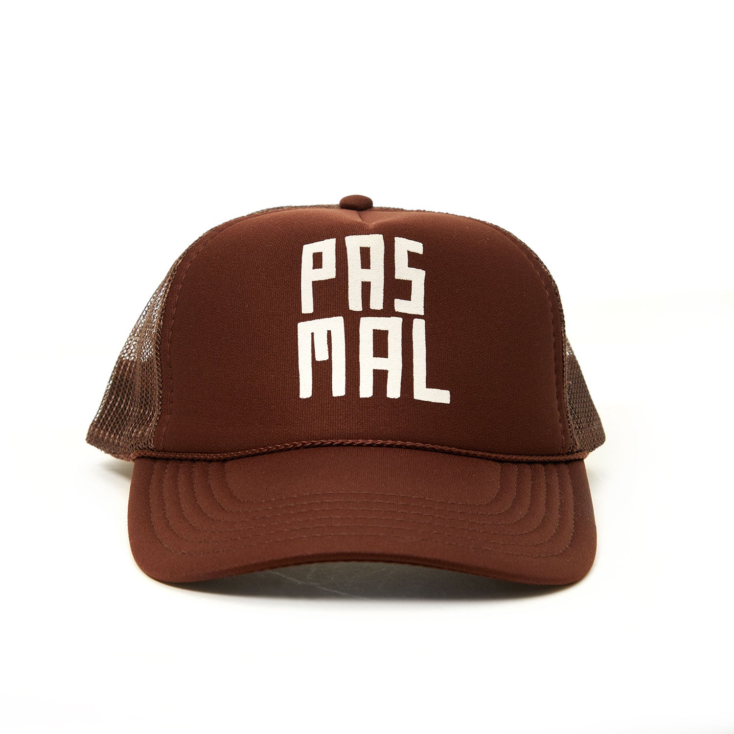 Clare V. Oui Trucker Hat - Chocolate Pas Mal