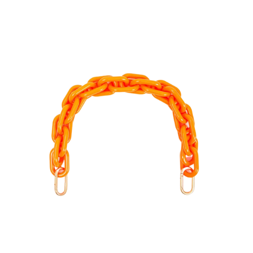 Shortie Strap - Neon Orange Resin