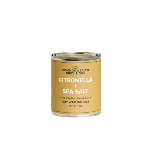 Citronella + Sea Salt Candle