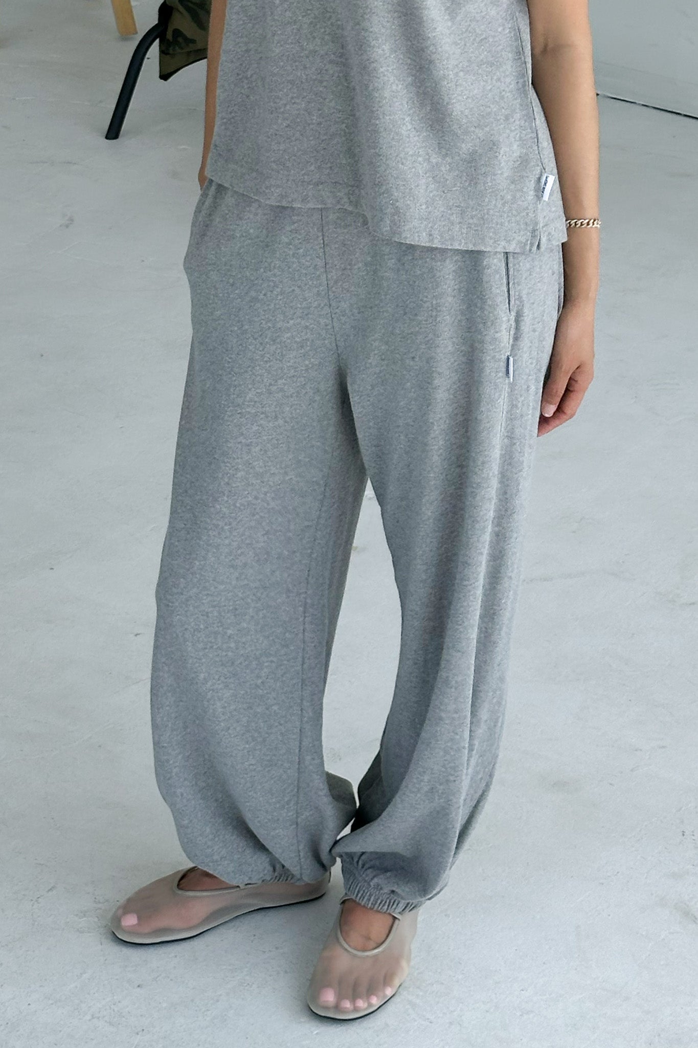 Balloon Pants - Heather Gray