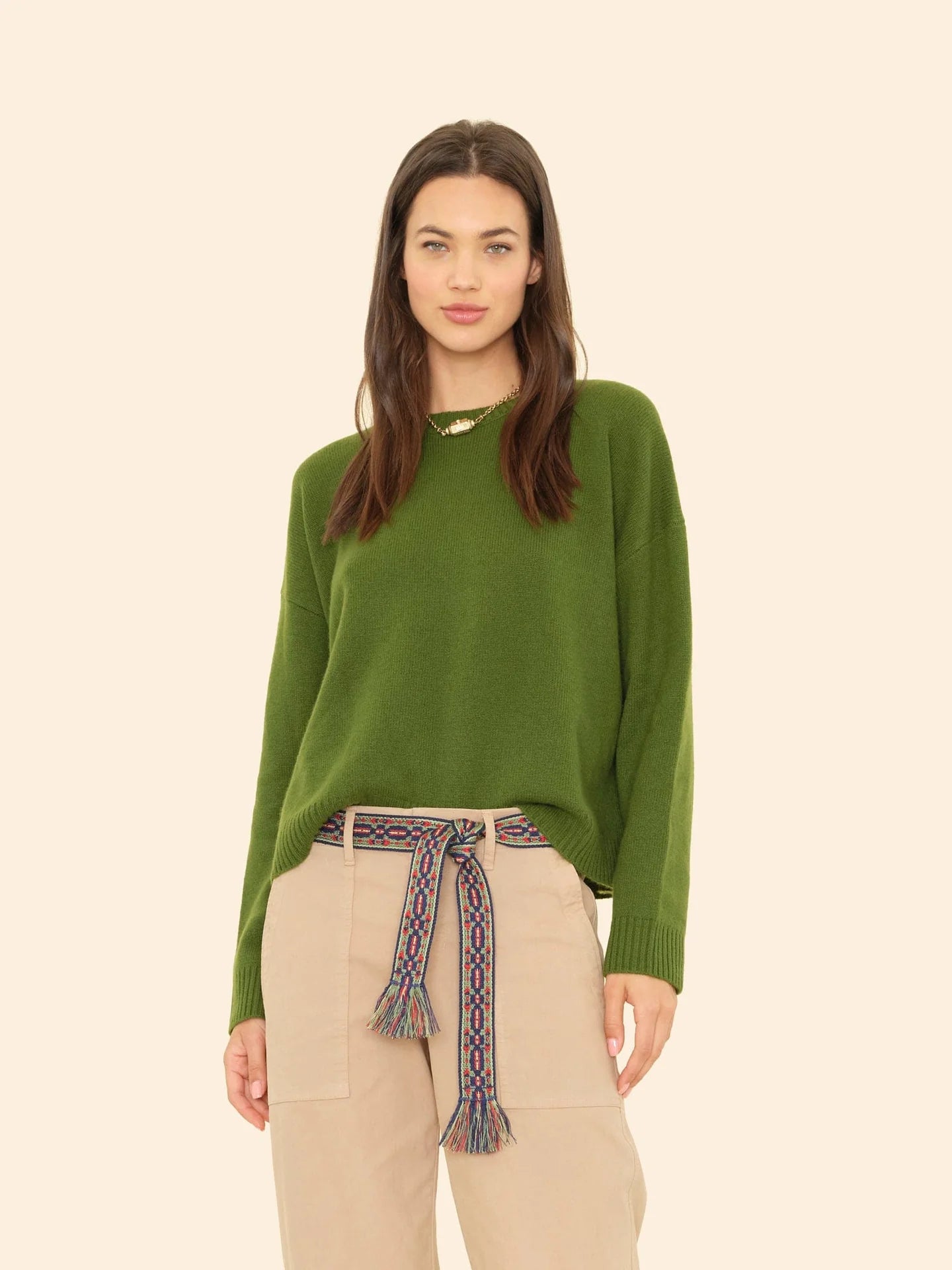 Lela Sweater - Herb Green