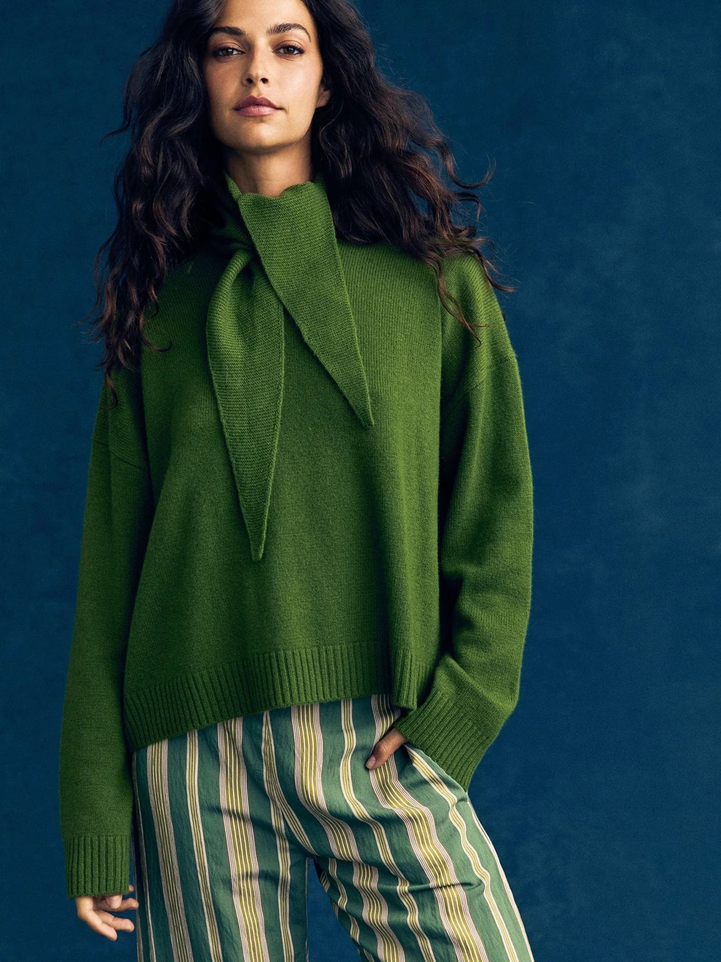 Lela Sweater - Herb Green