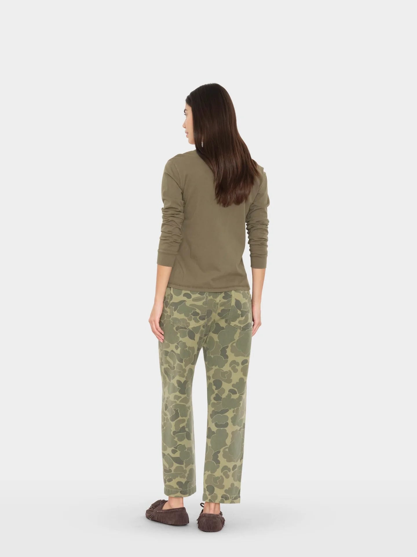 Baxter Pant - Camo Green