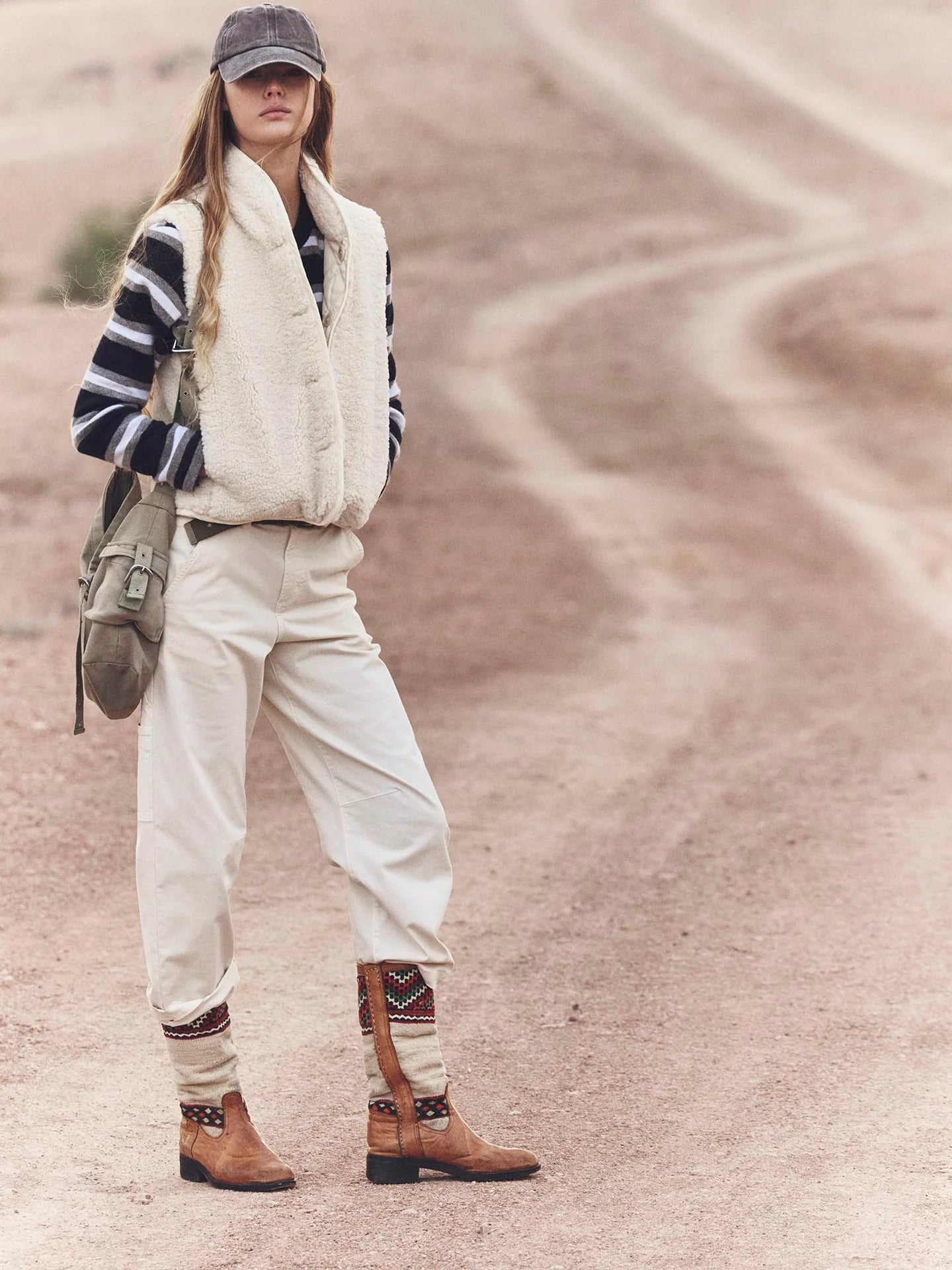 Kensi Vest - Cream