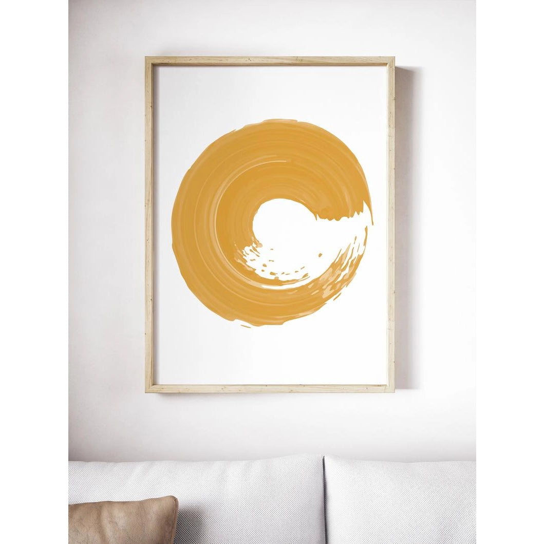 Wave Print - Yellow