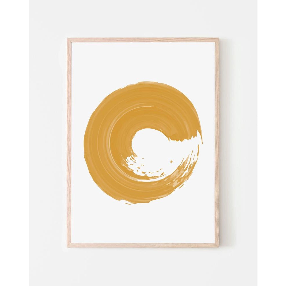 Wave Print - Yellow