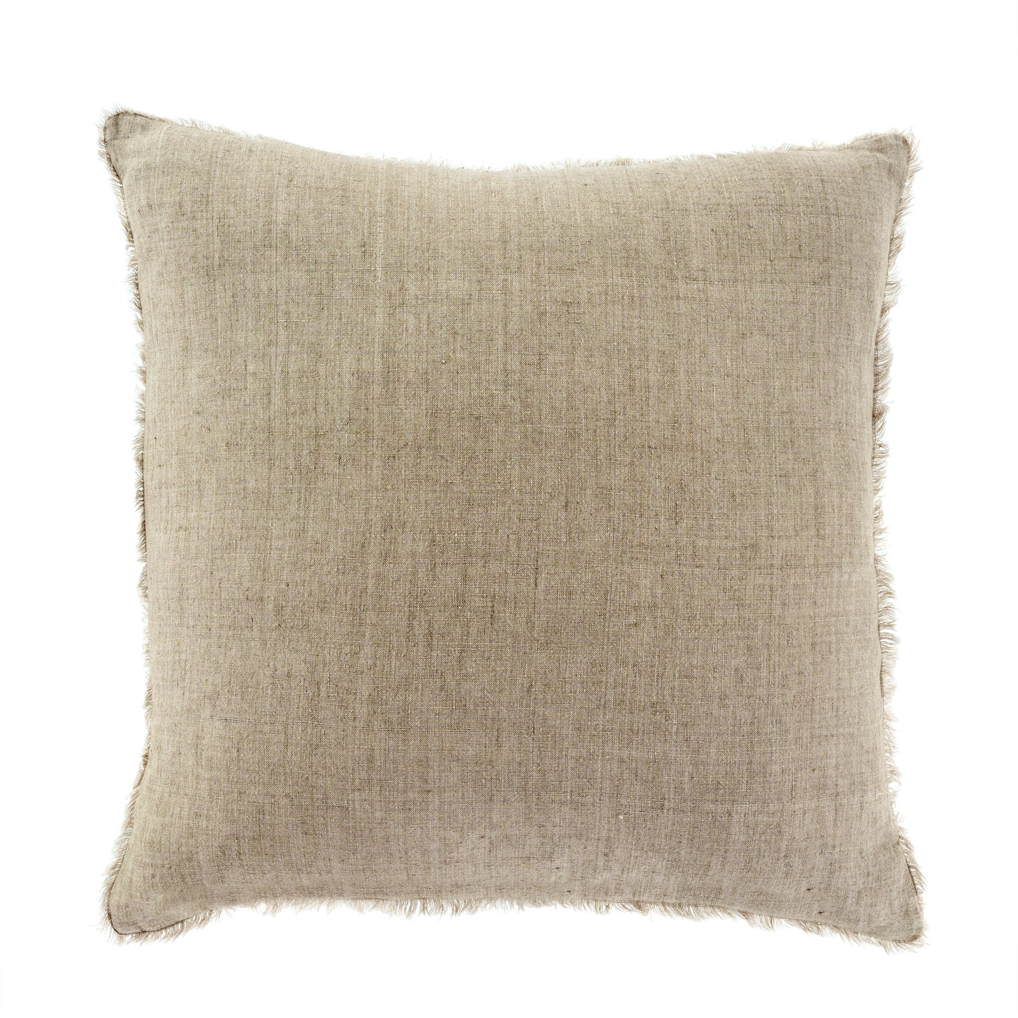 Lina Linen Pillow in Sand