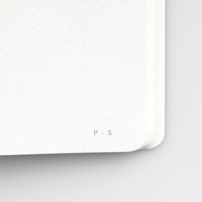 Embossed Softcover Notebook - White