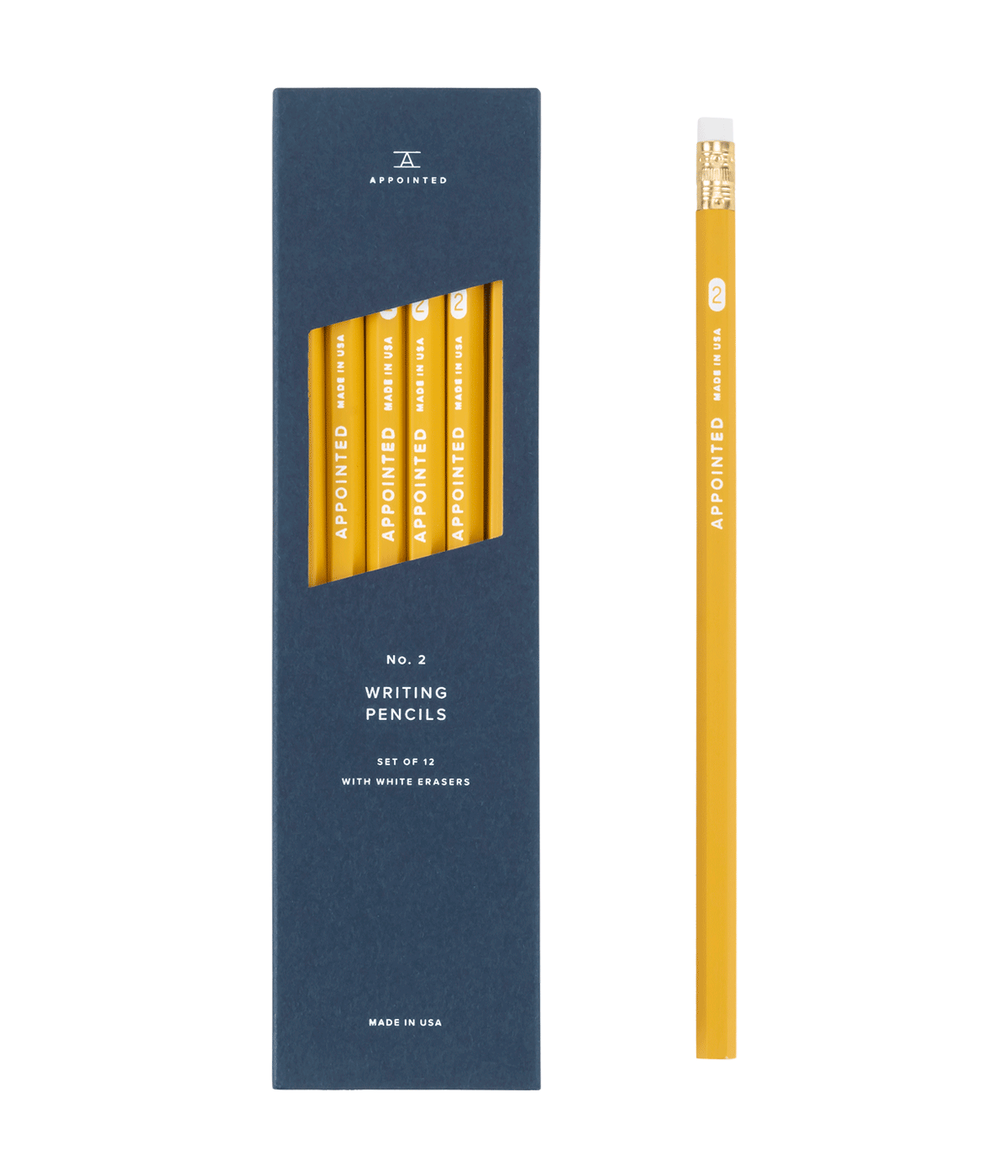 No. 2 Pencil Set - Yellow