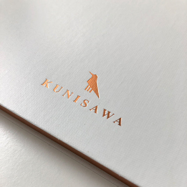 Kunisawa Hardcover Notebook - White