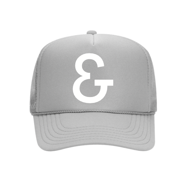 ERIN & CO Kids Trucker Hat - Grey