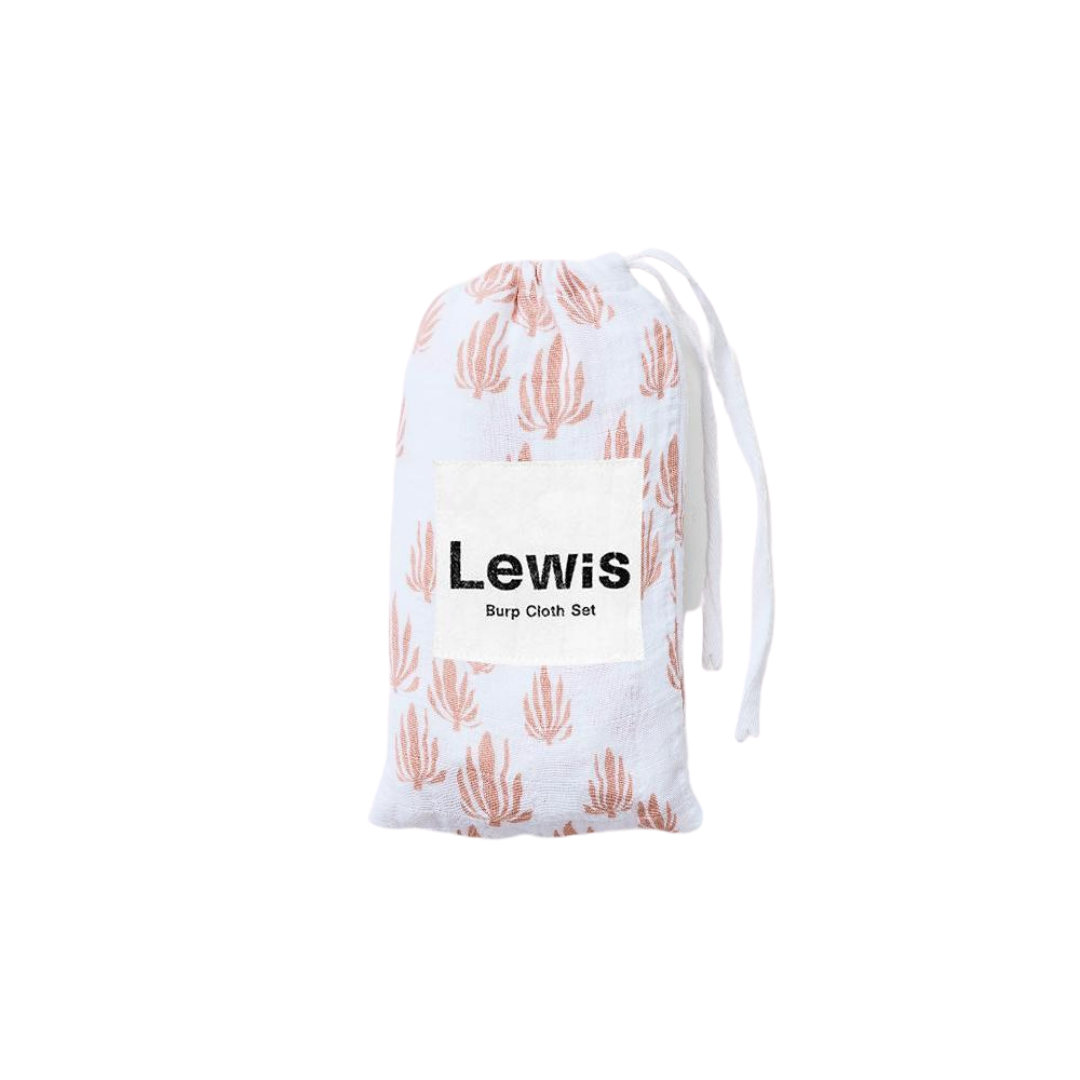 Lewis is Home Burp Cloth Set - Seaweed