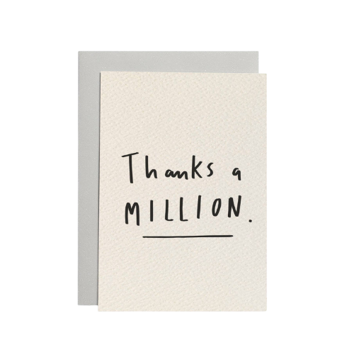 Thanks Million Card