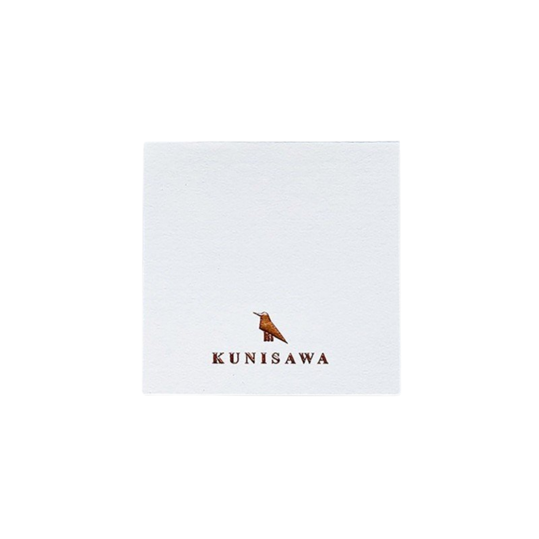 Kunisawa Sticky Note Pad - White