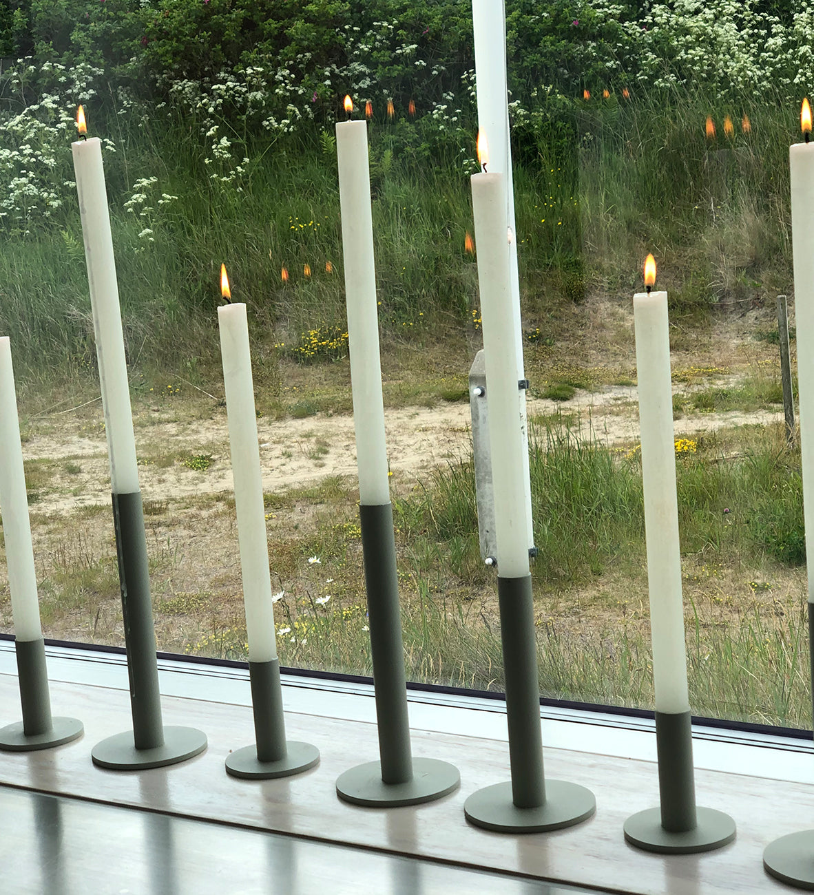 Black Taper Candle Holder - Small