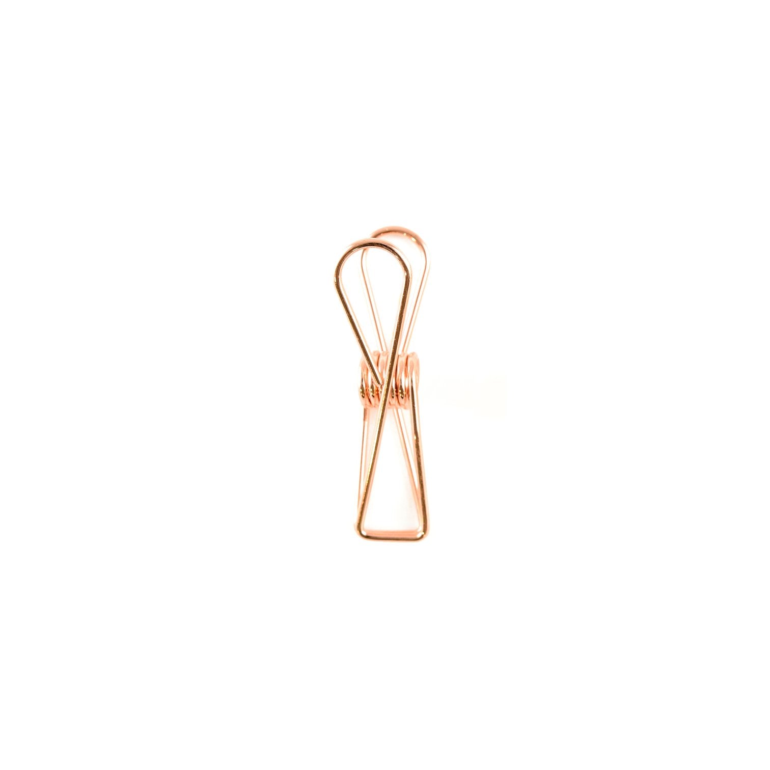 Fish Wire Clips - Rose Gold