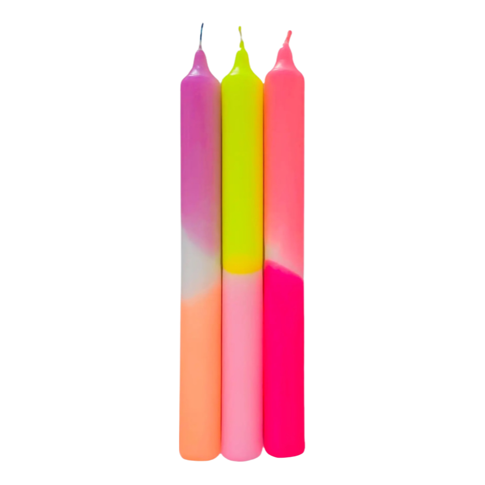 Dip Dye Candles - Summer Breeze